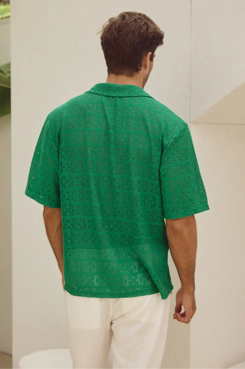 MATILO SHIRT - GREEN sold by Runaway The Label product image thumbnail 2