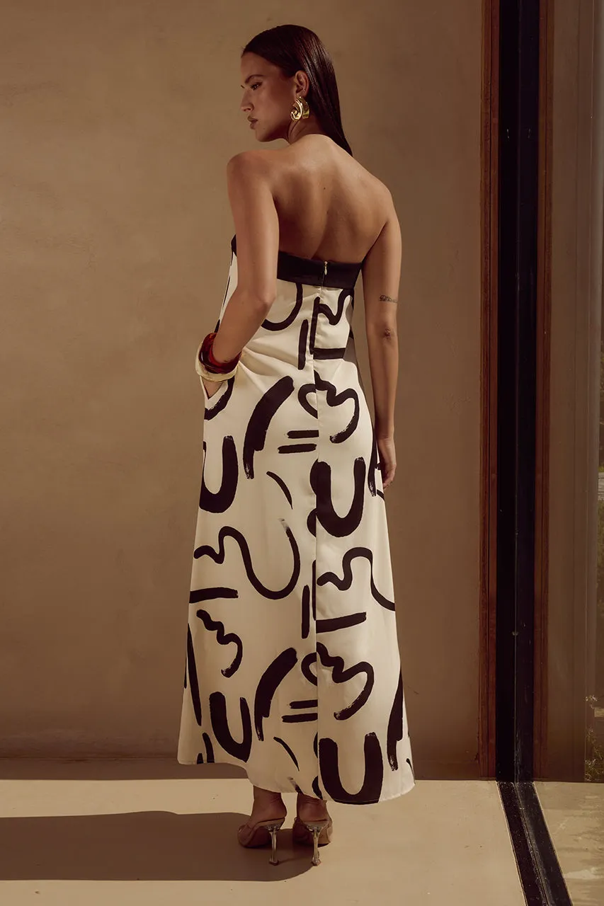 ALBA MAXI DRESS - YORK SAND sold by Runaway The Label product image thumbnail 2