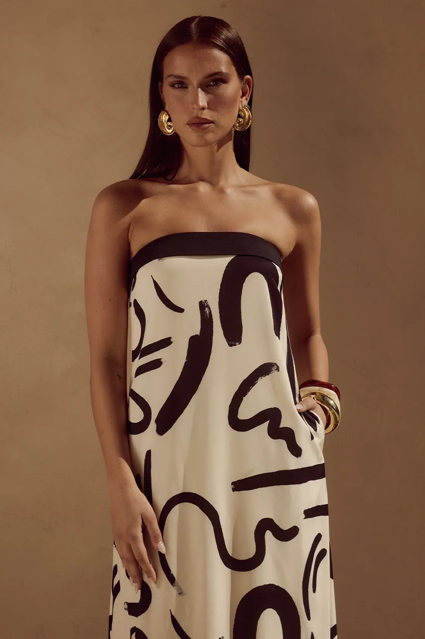 ALBA MAXI DRESS - YORK SAND sold by Runaway The Label product image thumbnail 3