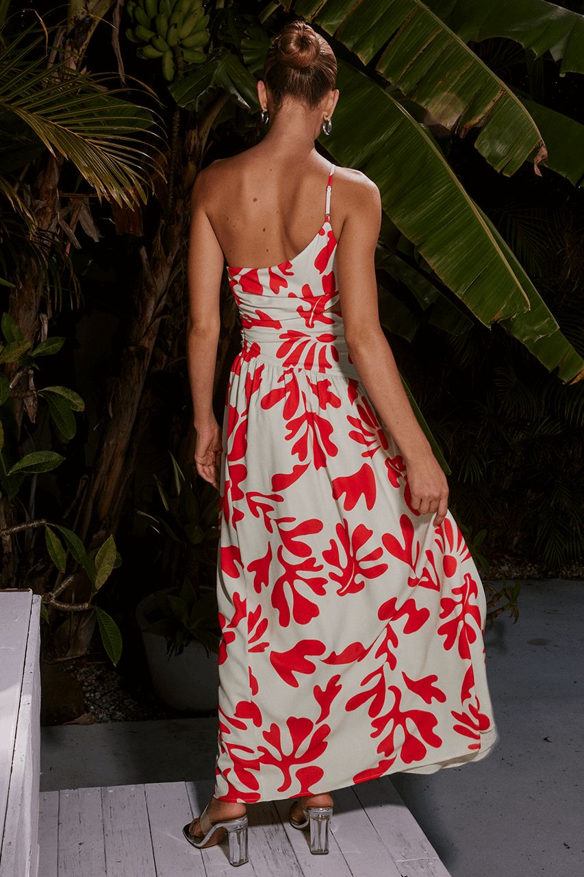AKELI MAXI DRESS - ORANGE BOTANICA sold by Runaway The Label product image thumbnail 2