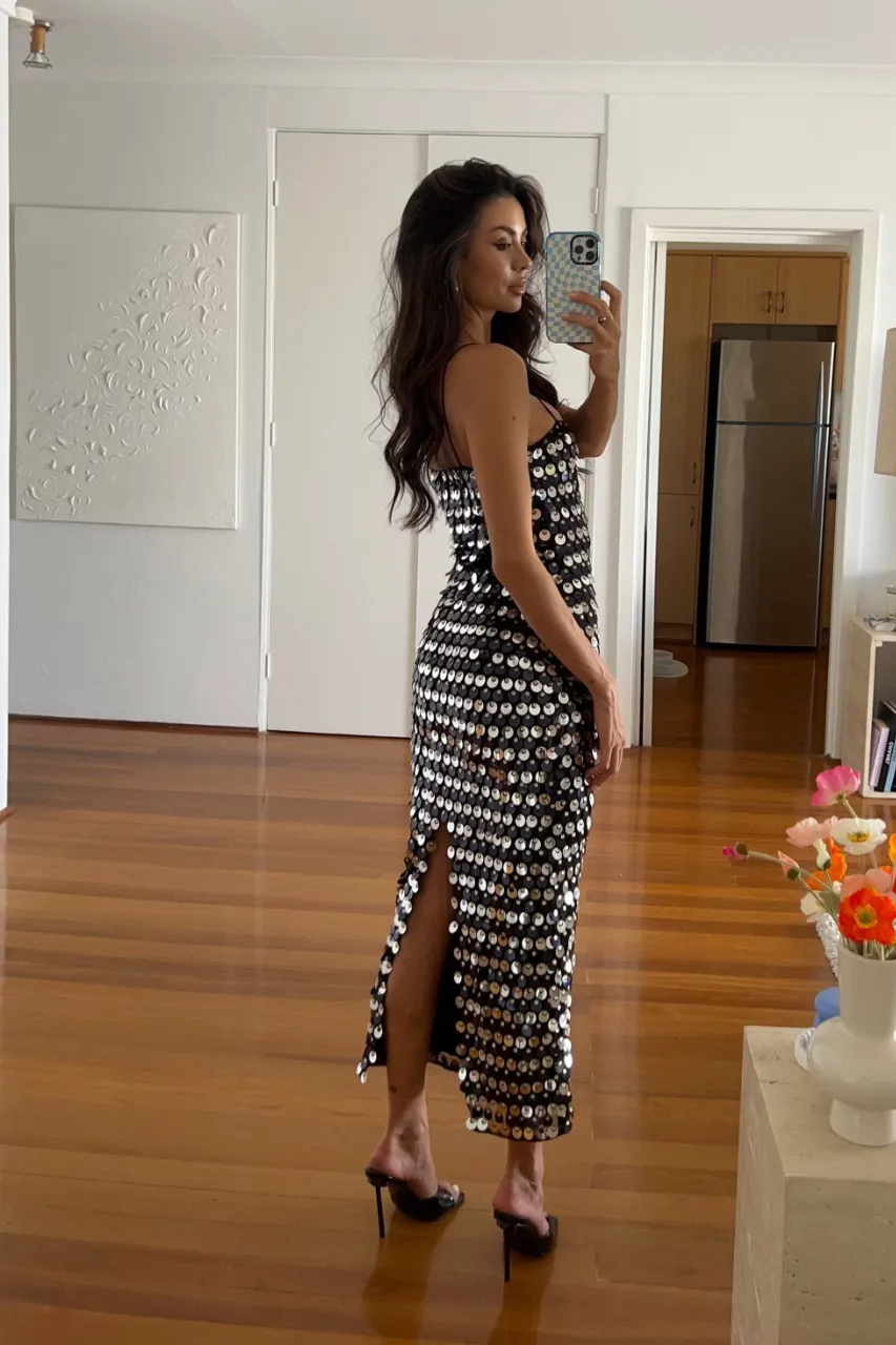 LACANZA MIDI DRESS - BLACK sold by Runaway The Label product image thumbnail 2