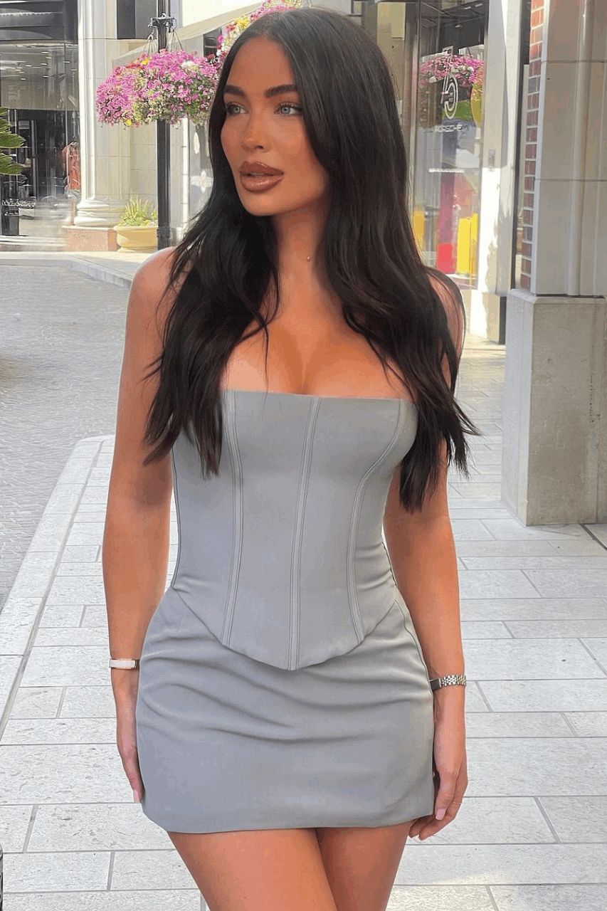 ANISHA CORSET - MIST sold by Runaway The Label product image thumbnail 5