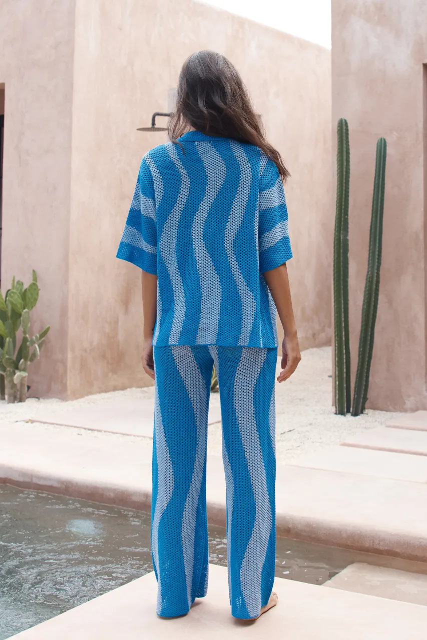 ZANZIBAR TOP - BLUE sold by Runaway The Label product image thumbnail 2