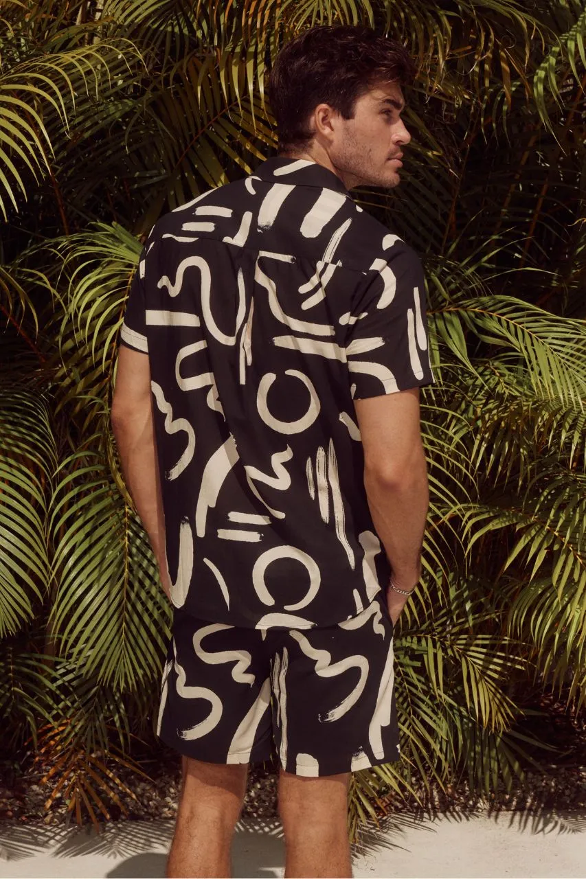 MEN'S YORK SHIRT - BLACK sold by Runaway The Label product image thumbnail 4