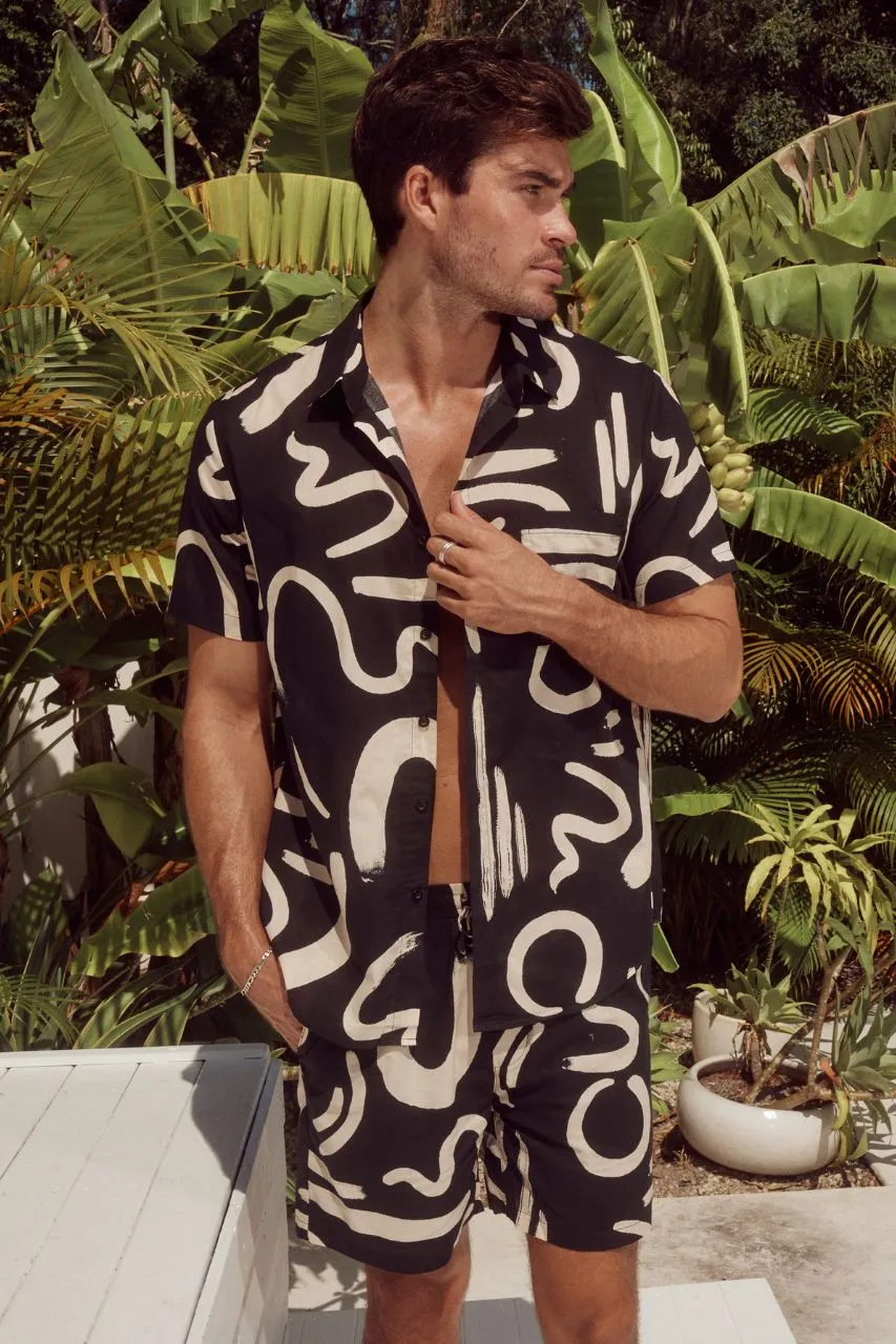 MEN'S YORK SHIRT - BLACK sold by Runaway The Label product image thumbnail 2