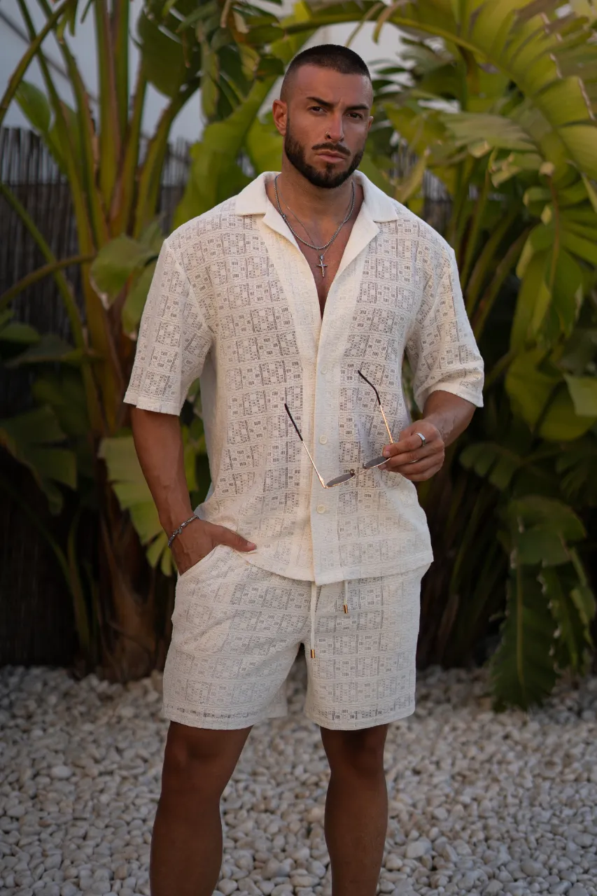 MATILO SHIRT - CREAM sold by Runaway The Label product image thumbnail 3