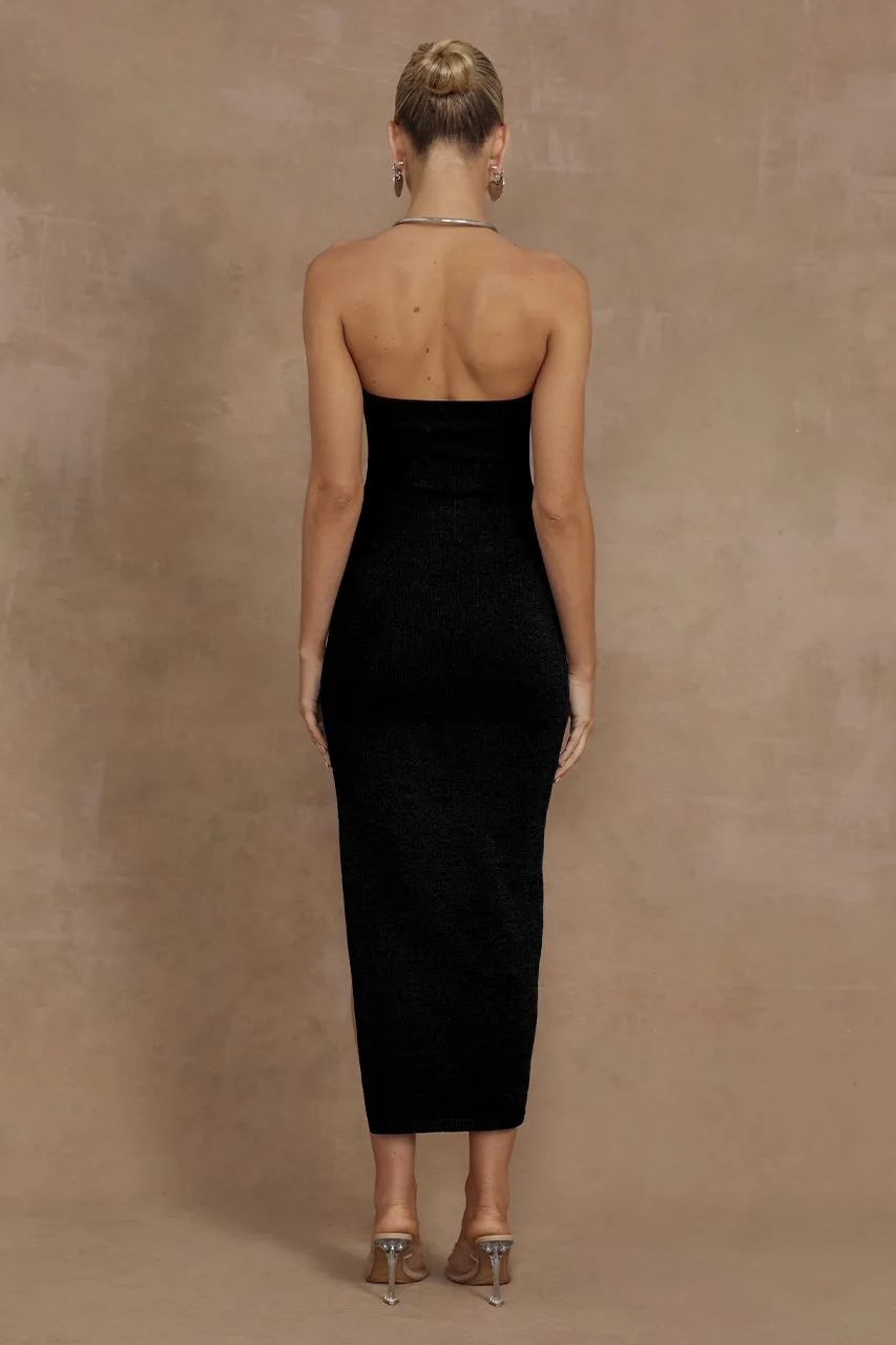 LUNA MIDI DRESS - BLACK sold by Runaway The Label product image thumbnail 2