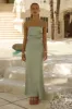 LUCIENNE MAXI DRESS - SAGE sold by Runaway The Label