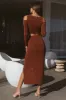 Moss Midi Skirt - Copper sold by Runaway The Label