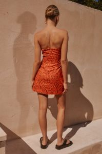 HAKUNA MINI DRESS - ORANGE sold by Runaway The Label