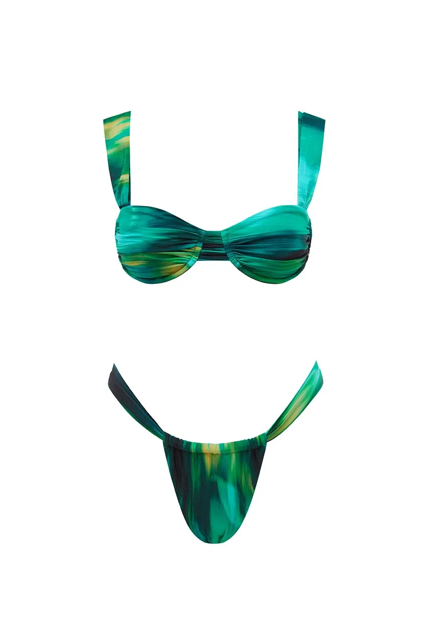 TROPEZ TOP - CABANA PRINT sold by Runaway The Label product image thumbnail 2