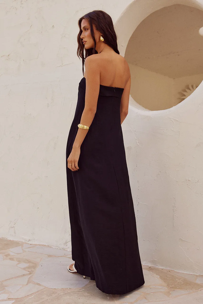 SAPHIRA MAXI DRESS - BLACK sold by Runaway The Label product image thumbnail 2