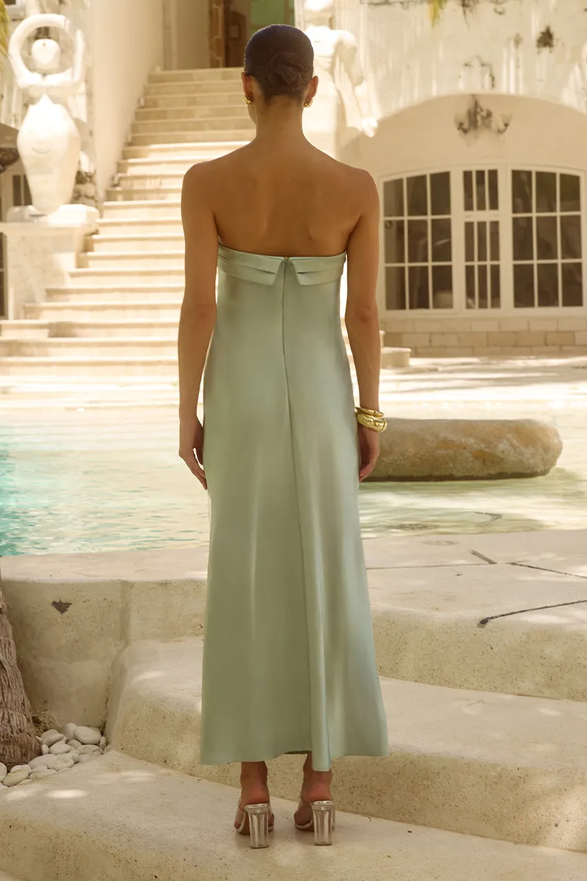 DELILAH MAXI DRESS - SAGE sold by Runaway The Label product image thumbnail 2