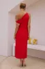 JASPIN MIDI DRESS - RED sold by Runaway The Label