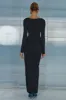 AUBREY MIDI DRESS - BLACK sold by Runaway The Label