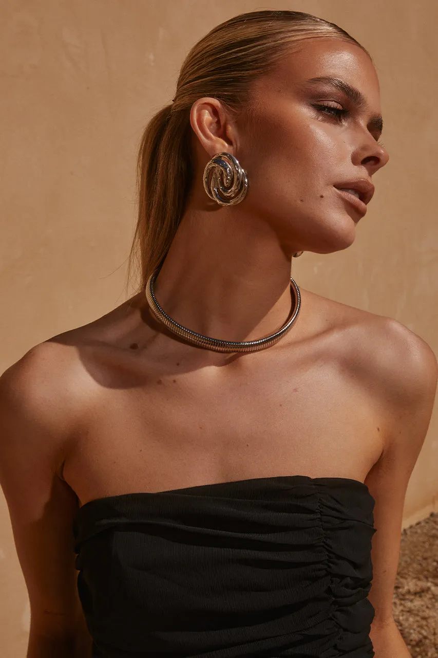 EVELYN MAXI DRESS - BLACK sold by Runaway The Label product image thumbnail 3