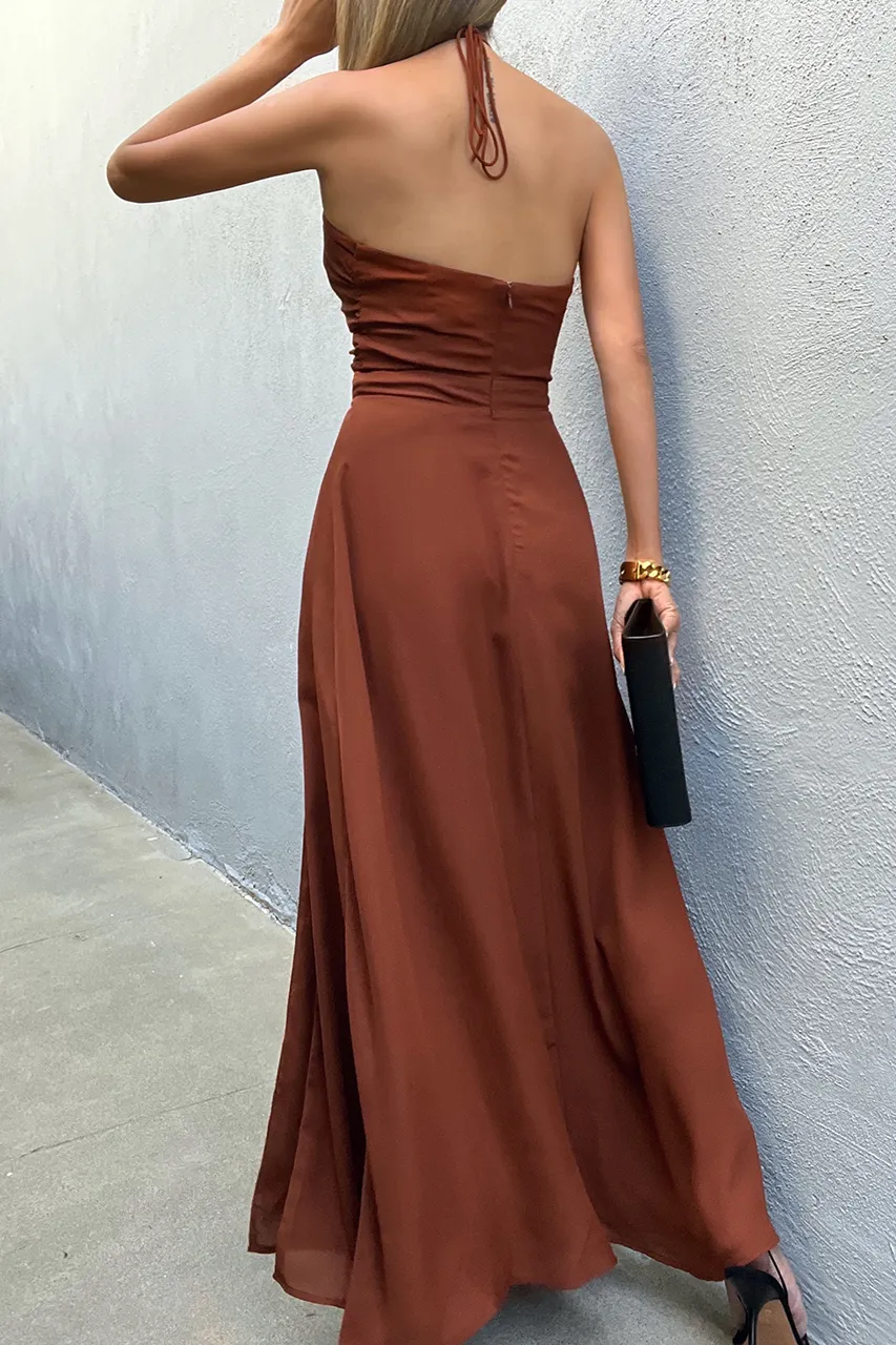 Jayden Maxi Dress - Copper sold by Runaway The Label product image thumbnail 3