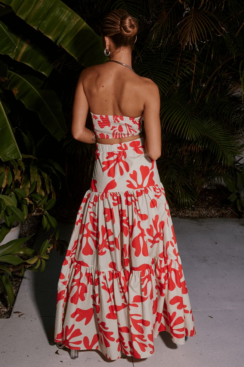 AKELI TWIST TOP - ORANGE BOTANICA sold by Runaway The Label product image thumbnail 2