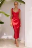 OURA MIDI SKIRT - RED sold by Runaway The Label