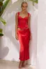 OURA MIDI SKIRT - RED sold by Runaway The Label
