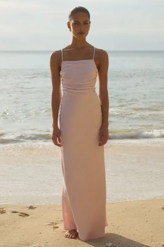 LUCIENNE MAXI DRESS - MUSK sold by Runaway The Label