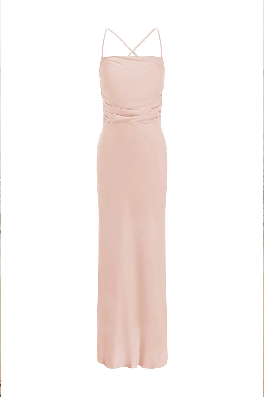 LUCIENNE MAXI DRESS - MUSK sold by Runaway The Label product image thumbnail 3