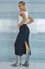 YAZMIN MIDI SKIRT - BLACK sold by Runaway The Label