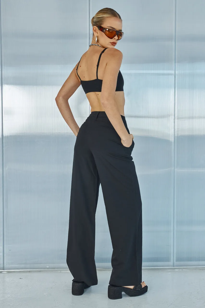 KALI CROP TOP - BLACK sold by Runaway The Label product image thumbnail 2