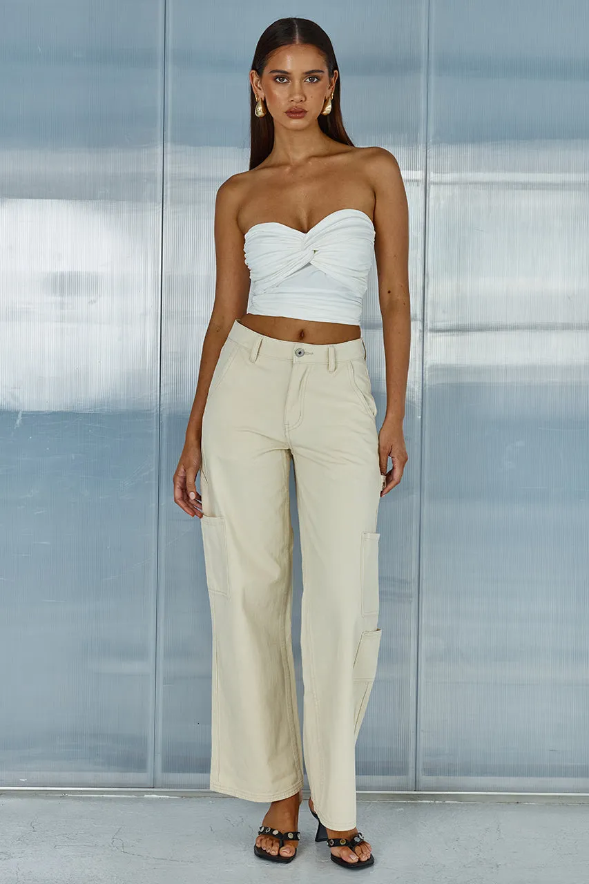 ZATARA PANT - SAND sold by Runaway The Label