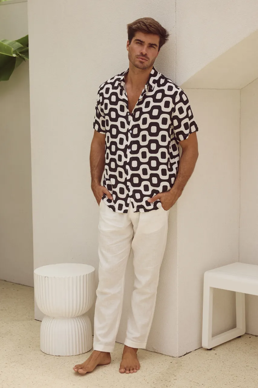 MASON SHIRT - BLACK BRANDON sold by Runaway The Label product image thumbnail 3