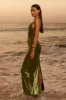 HALO LONG MIDI DRESS - APPLE sold by Runaway The Label