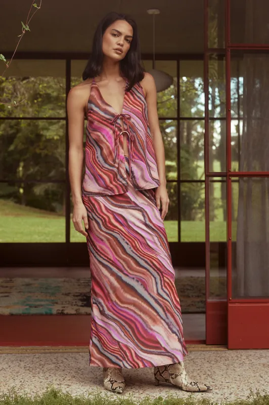 JESSI TOP - APOSTLE PRINT sold by Runaway The Label