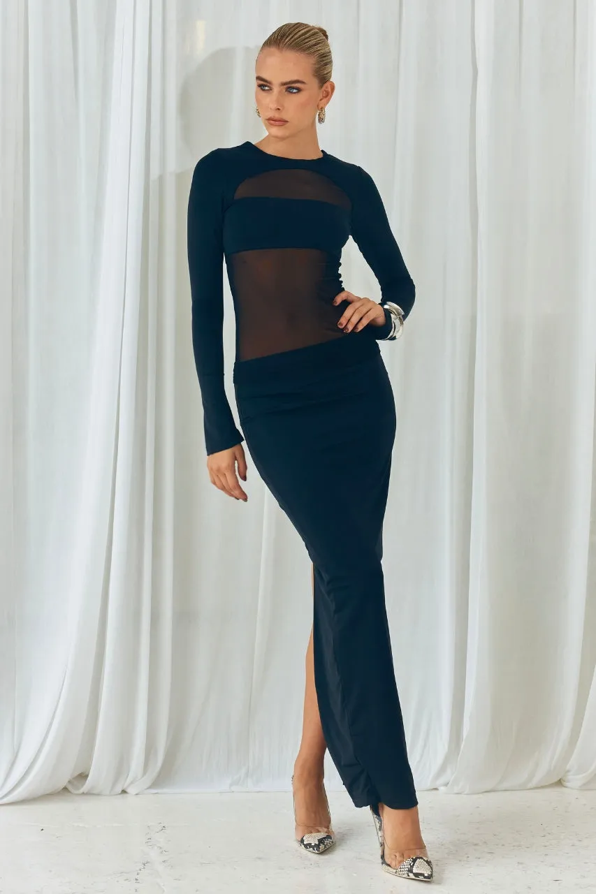 AYANA MAXI SKIRT - BLACK sold by Runaway The Label product image thumbnail 2