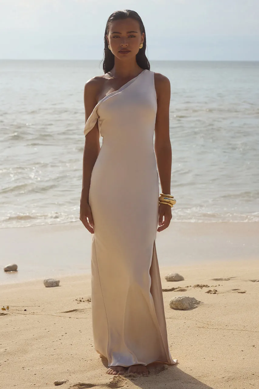 GIA MAXI DRESS - IVORY sold by Runaway The Label