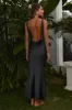 MANON MAXI  DRESS - BLACK sold by Runaway The Label