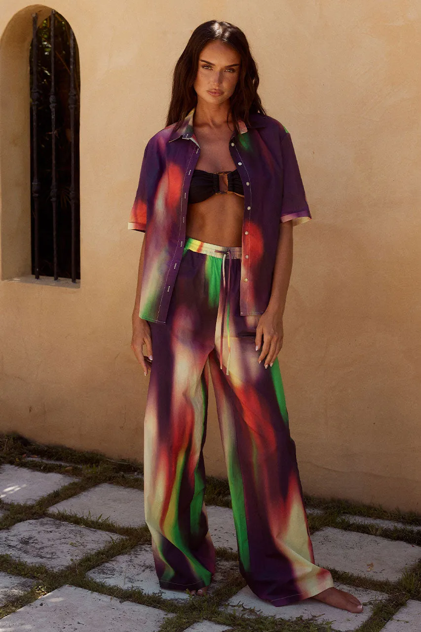 CAPANI PANT - CYPRUS PRINT sold by Runaway The Label