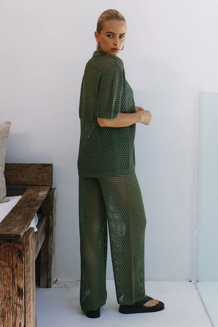 SMITH TOP - OLIVE sold by Runaway The Label product image thumbnail 2