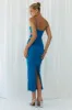 IMANI SLIP DRESS - OCEAN sold by Runaway The Label