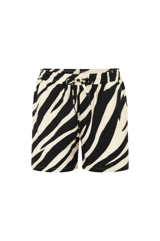ABE SHORT - BLACK ZEBRA sold by Runaway The Label