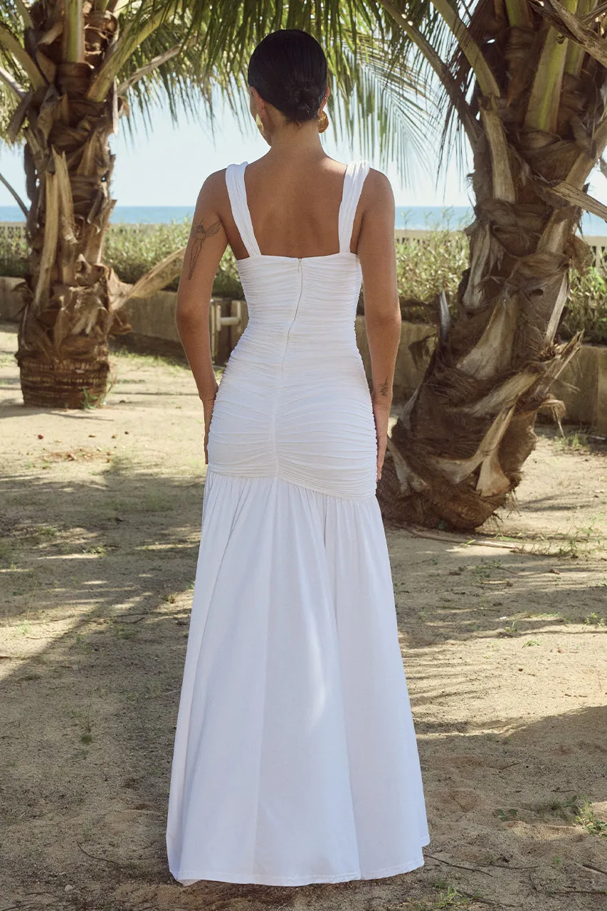 CARLY MAXI DRESS - WHITE sold by Runaway The Label product image thumbnail 2
