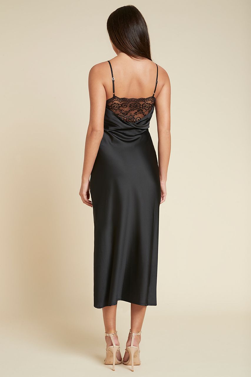 SABELLA MIDI DRESS - BLACK sold by Runaway The Label product image thumbnail 3