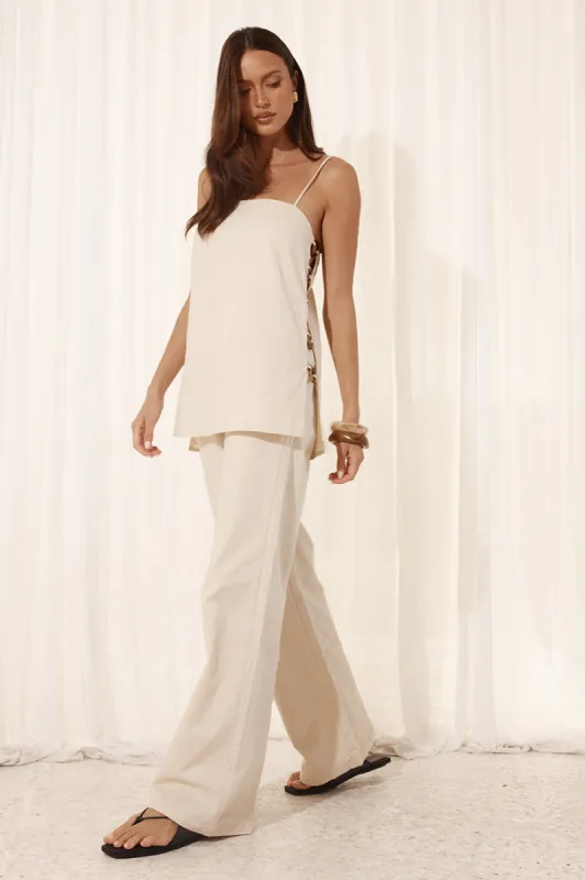 SOLARA PANT - SAND sold by Runaway The Label