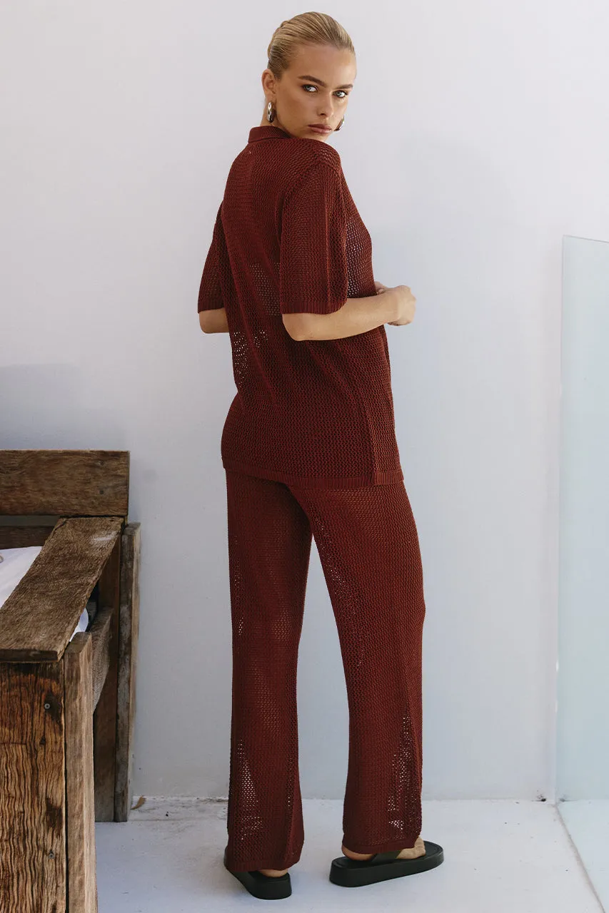 SMITH TOP - CHOCOLATE sold by Runaway The Label product image thumbnail 2