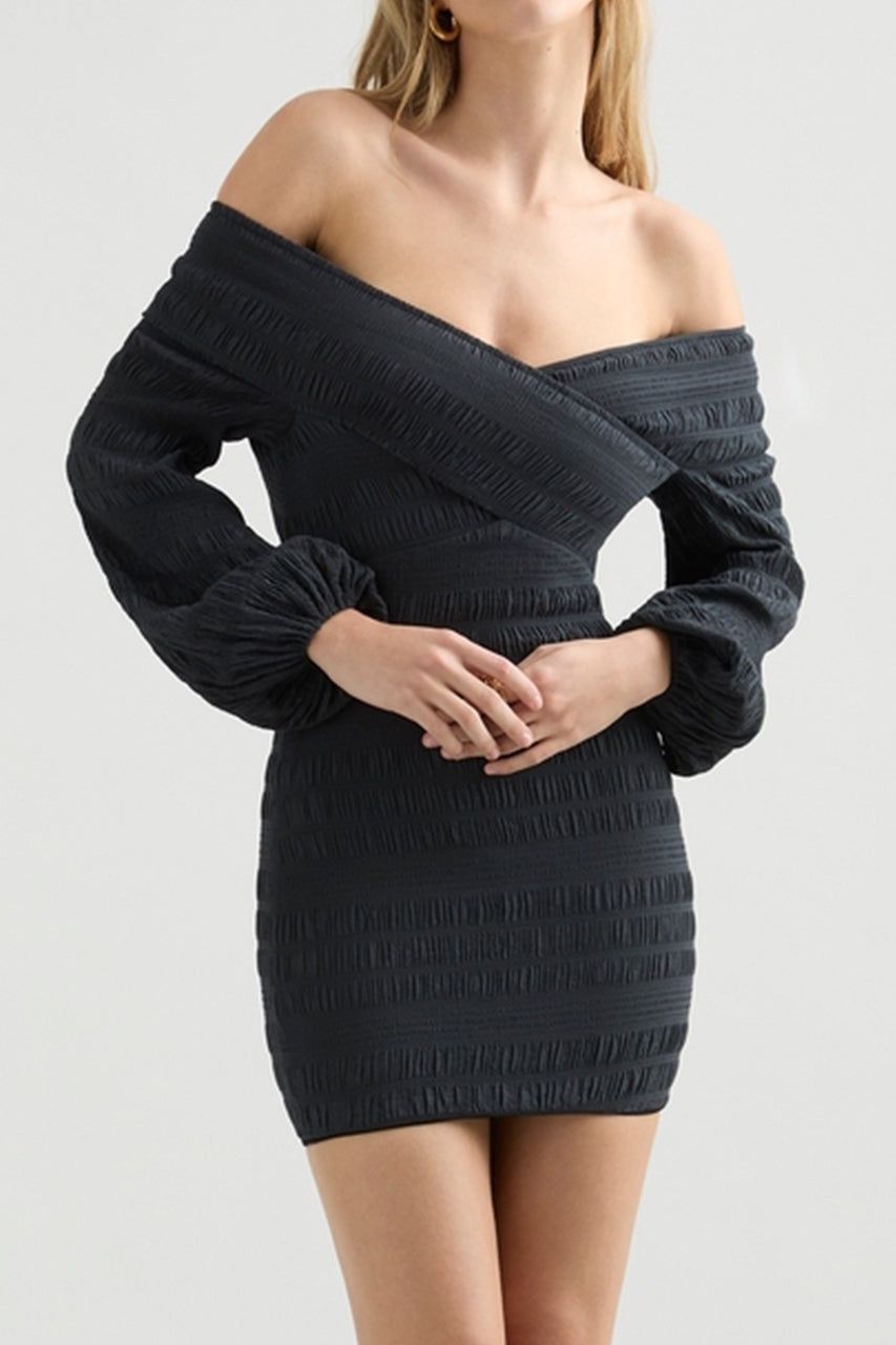 Camino Mini Dress - Black sold by Runaway The Label product image thumbnail 4