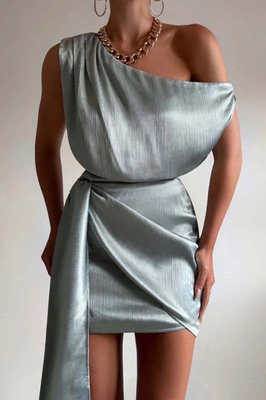 CHARISMATA DRESS - SAGE sold by Runaway The Label