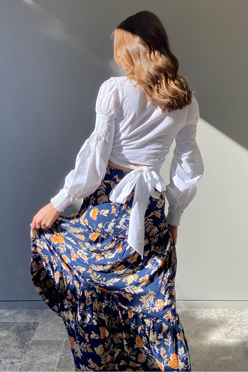 Noni Wrap Top - White sold by Runaway The Label product image thumbnail 5