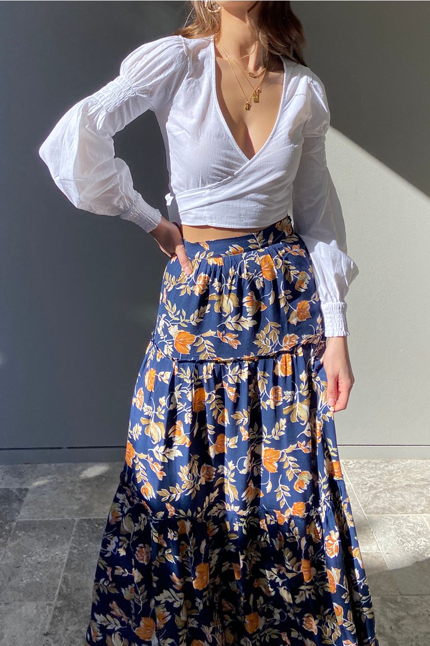 Noni Wrap Top - White sold by Runaway The Label product image thumbnail 3