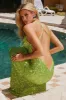 ALISTI MAXI DRESS - LIME sold by Runaway The Label