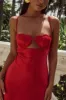 CHERISH MINI DRESS - RED sold by Runaway The Label