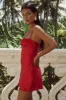 CHERISH MINI DRESS - RED sold by Runaway The Label